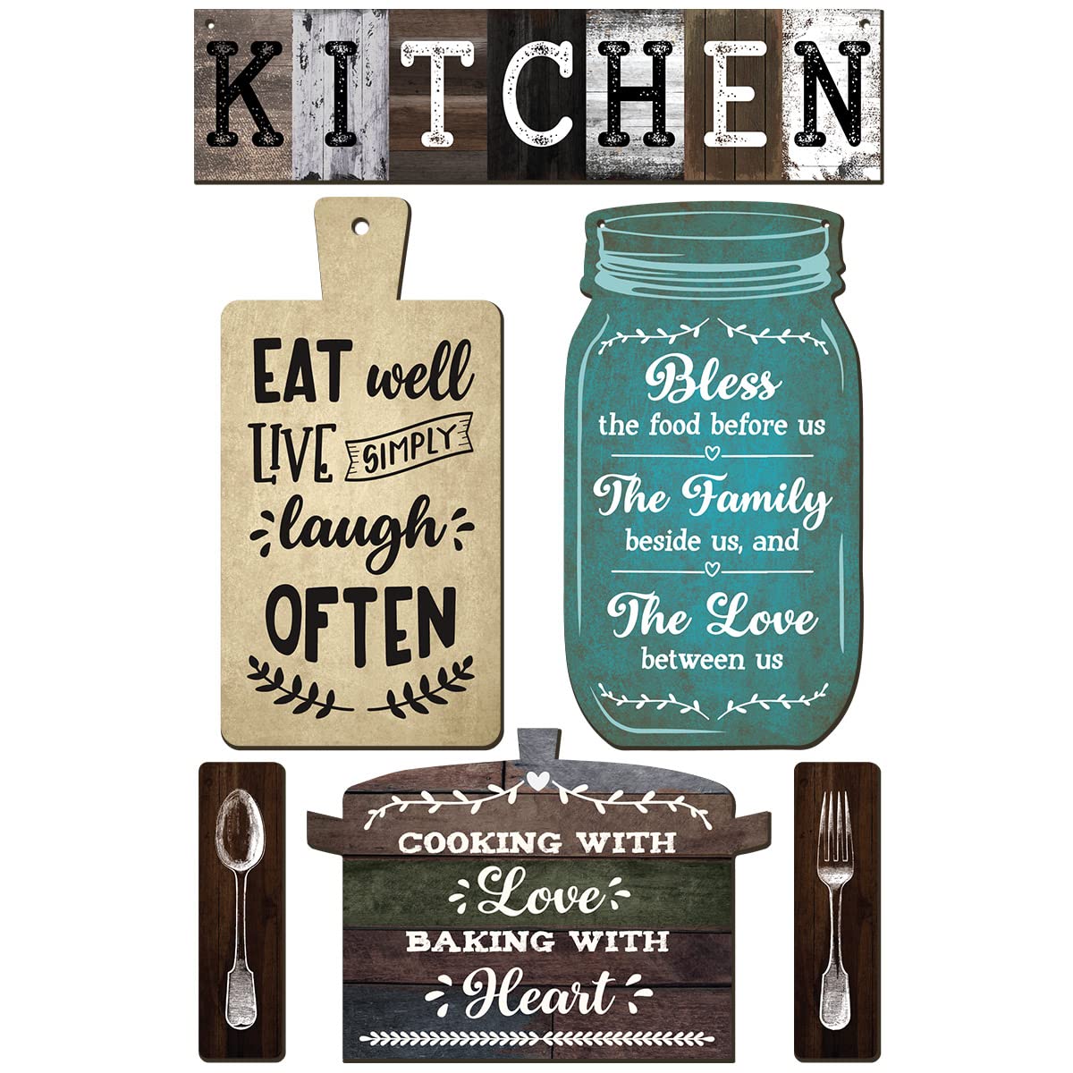 The Largest Online Store for Kitchen Quotes Wall Hanging  plaque-sign – Chaka Chaundh