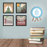 Sanskrit Quotes (set of 4)