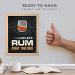 Bar, Rum, Whisky,  Beer (Set of 4)