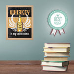 Bar, Rum, Whisky,  Beer (Set of 4)