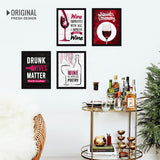 Bar, Wine,  (Set of 4)