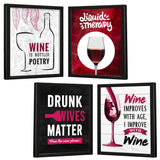 Bar, Wine,  (Set of 4)