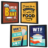 Restaurant Kitchen Dining Food (Set of 4)