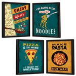 Restaurant Kitchen Dining Food (Set of 4)