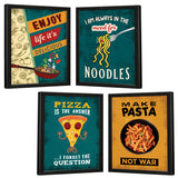 Restaurant Kitchen Dining Food (Set of 4)