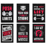 Gym Poster (Set of 6)