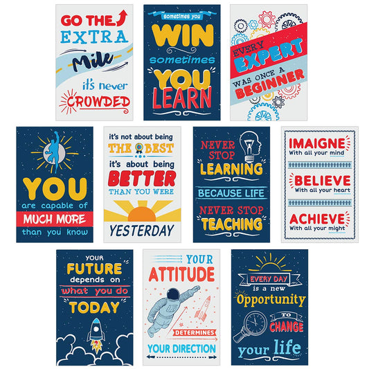 Motivational Poster (Set of 10)