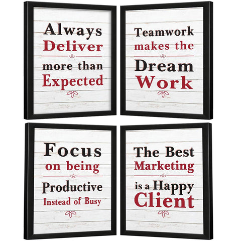 Office Quotes (Set of 4)