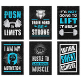 Gym Poster (Set of 6)