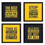 Motivational Quotes (Set of 4)