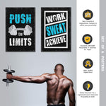 Gym Poster (Set of 6)