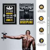 Gym Poster (Set of 6)