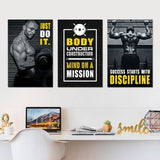 Gym Poster (Set of 6)