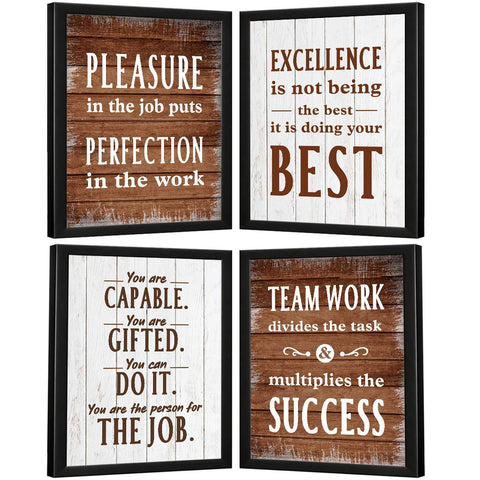 Office Quotes (Set of 4)