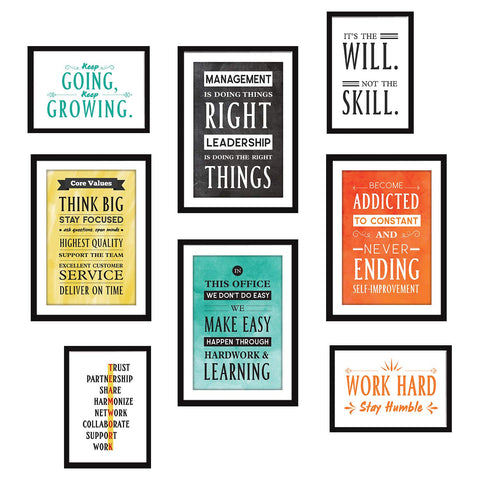 Office Quotes (Set of 8)